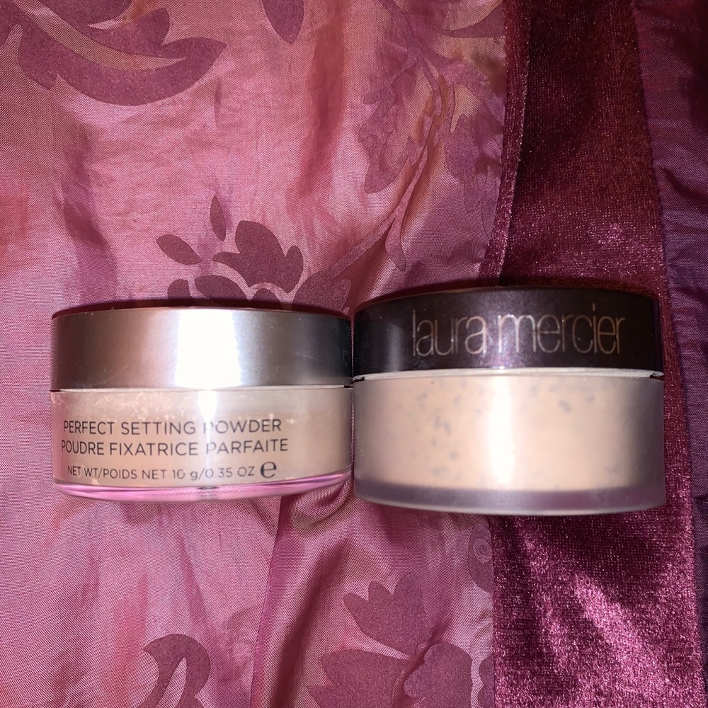 Set of Laura Mercier and Cover FX Setting Powder